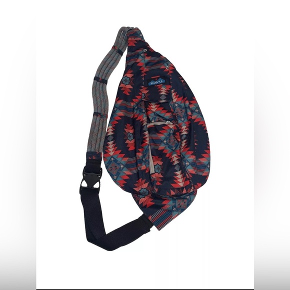 KAVU Original Rope Bag Sling Pack with Adjustable Rope Shoulder Strap - Mojave - Picture 2 of 14